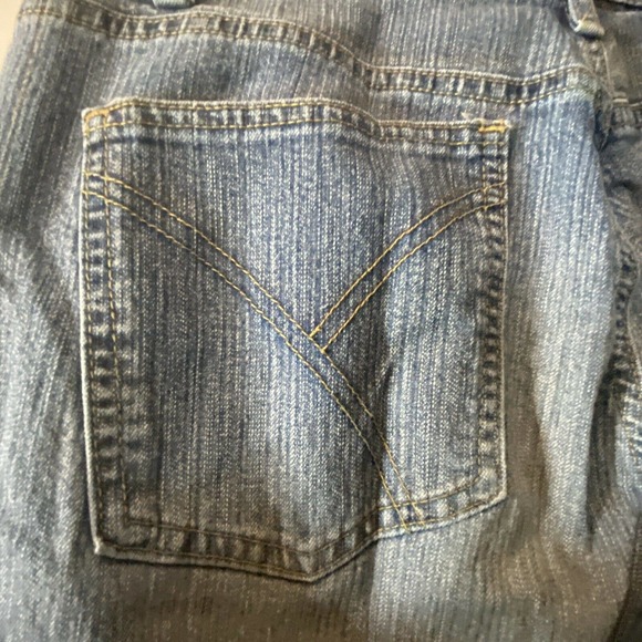 Duck Head womens Blue jeans Denim Size 12 Regular Bootcut 30 inch Inseam - Picture 5 of 9